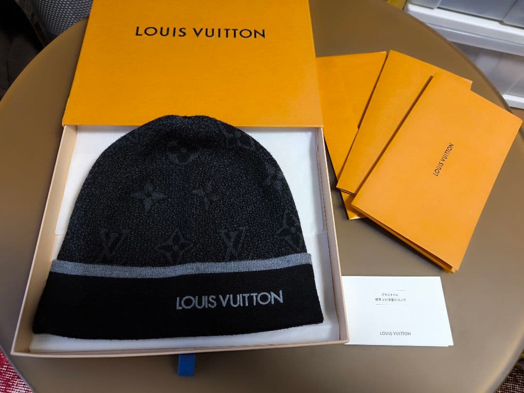 LOUIS VUITTON ニット帽 マイ・モノグラム・エクリプス