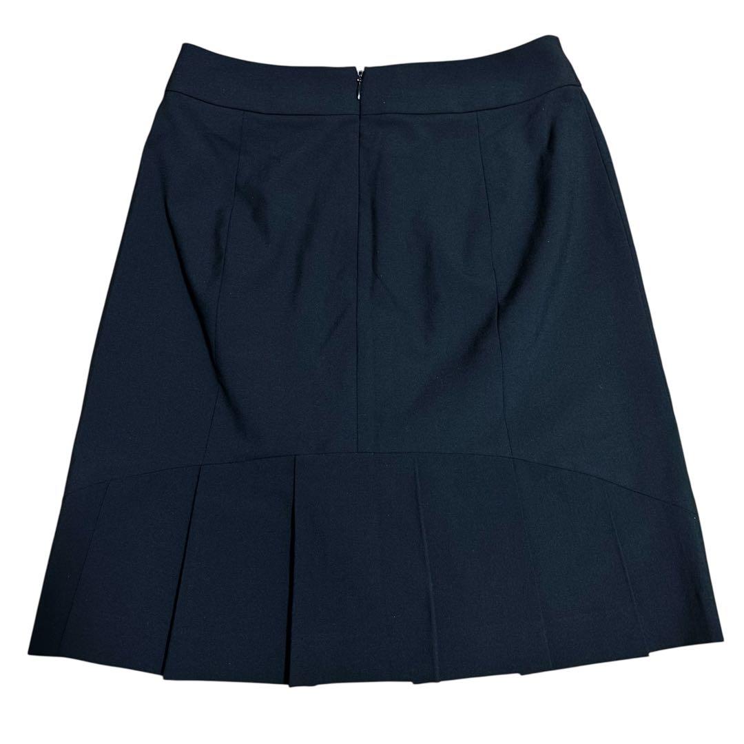 【美品】バーバリーブルーレーベル スカートスーツセットアップ チェック 黒　38