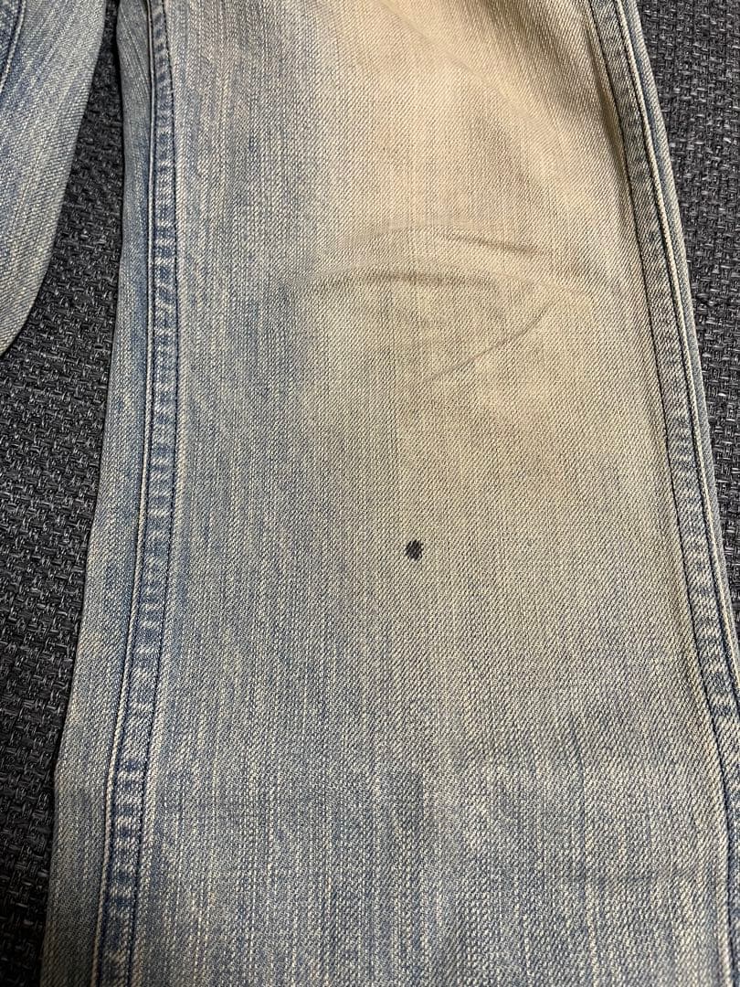 ナンバーナイン　ジョージ期　泥加工デニム　サイズ0×30 グランジ