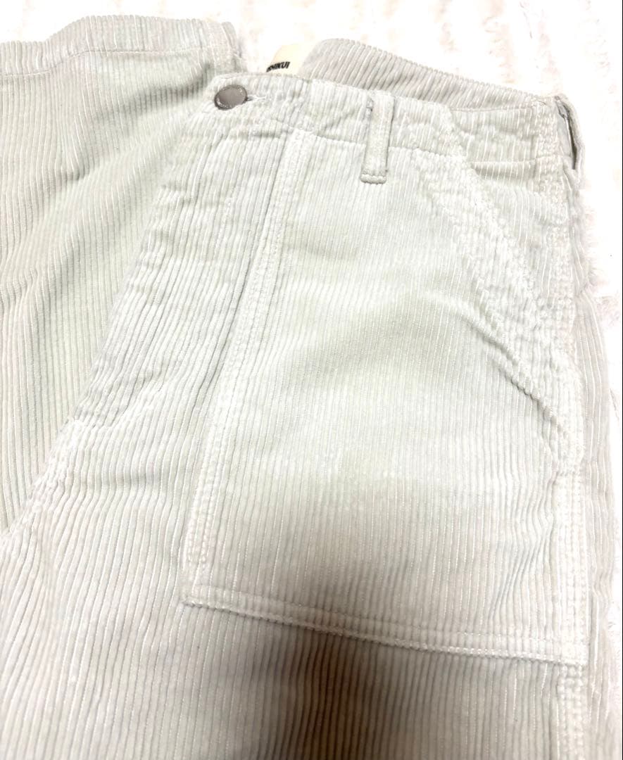SHISHIKUI / 新品・未使用 CORDUROY BAKER CREAM