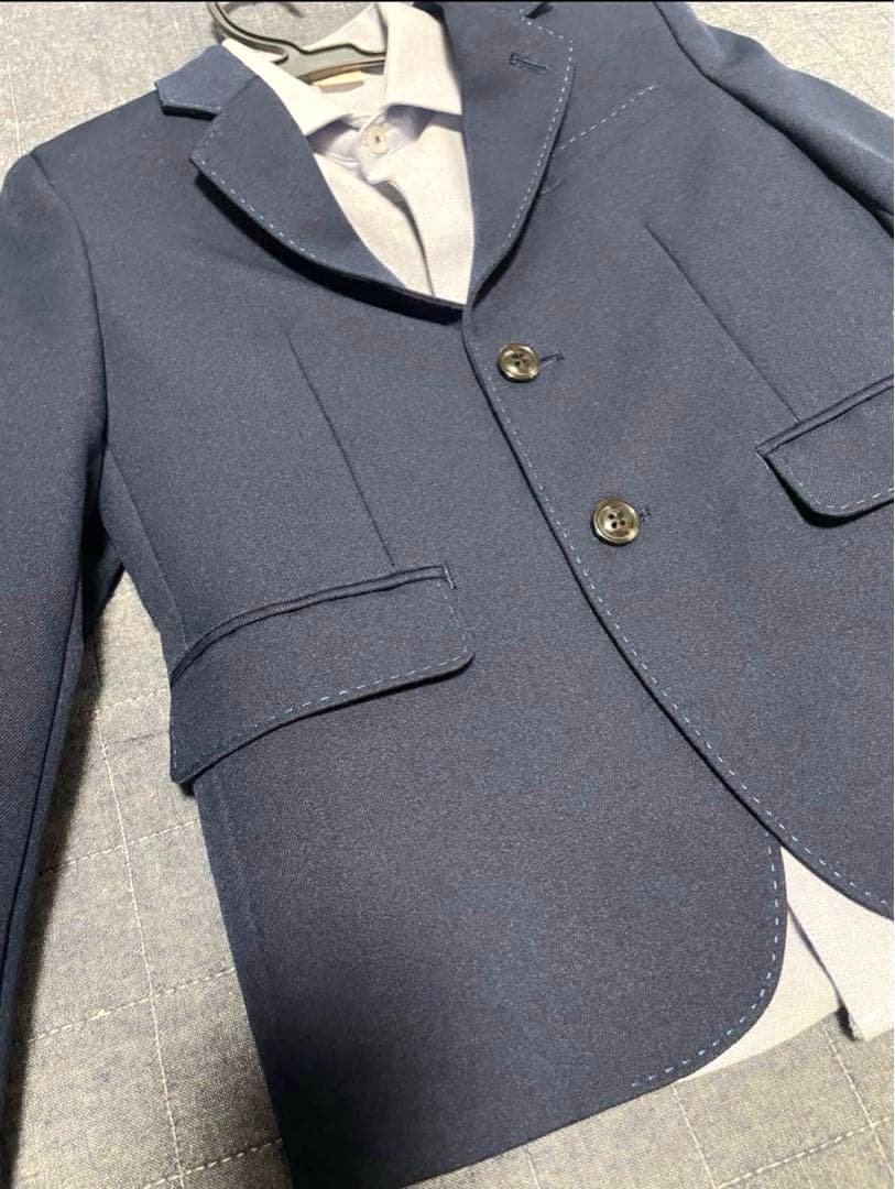 【美品】プティマイン　petit main　男の子　フォーマルスーツ　120cm