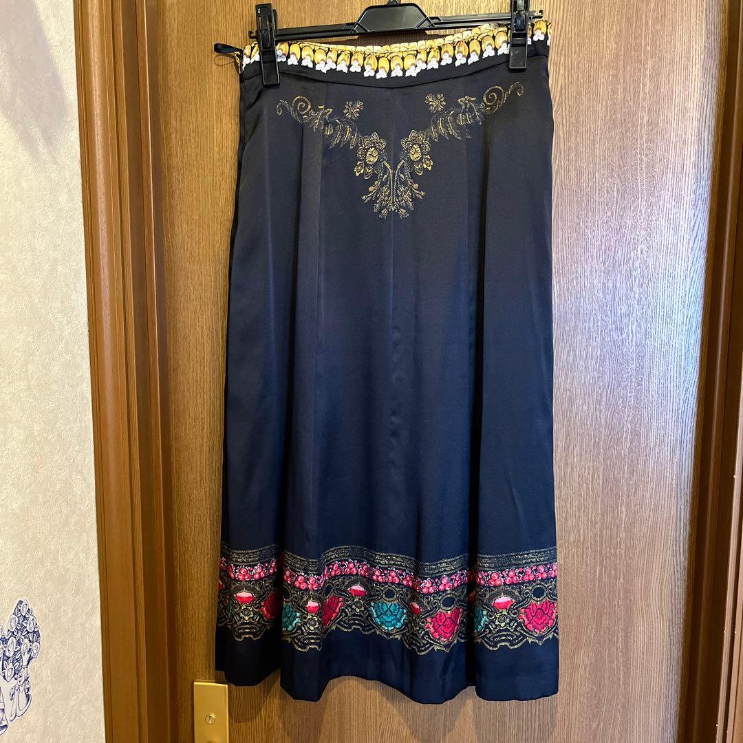 エトロ　シルク　ツーピース