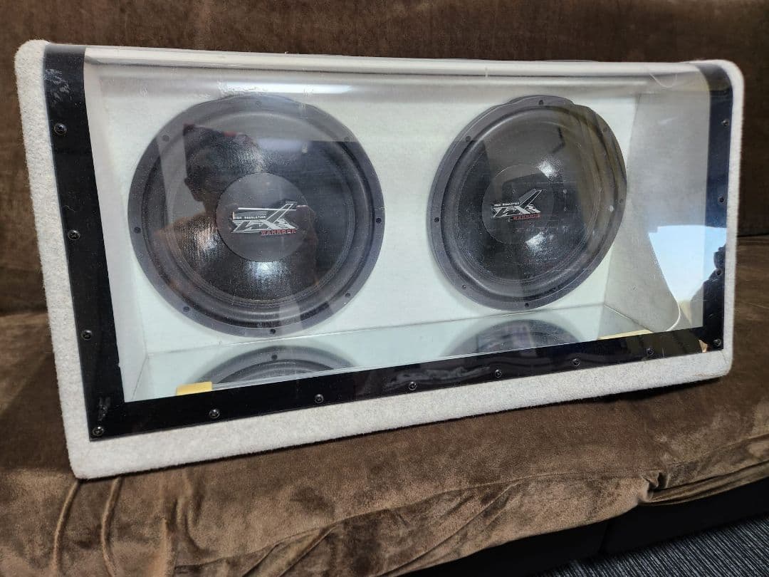 wahrock アメリカ　ウーファー 2個セット　ネオン付き。