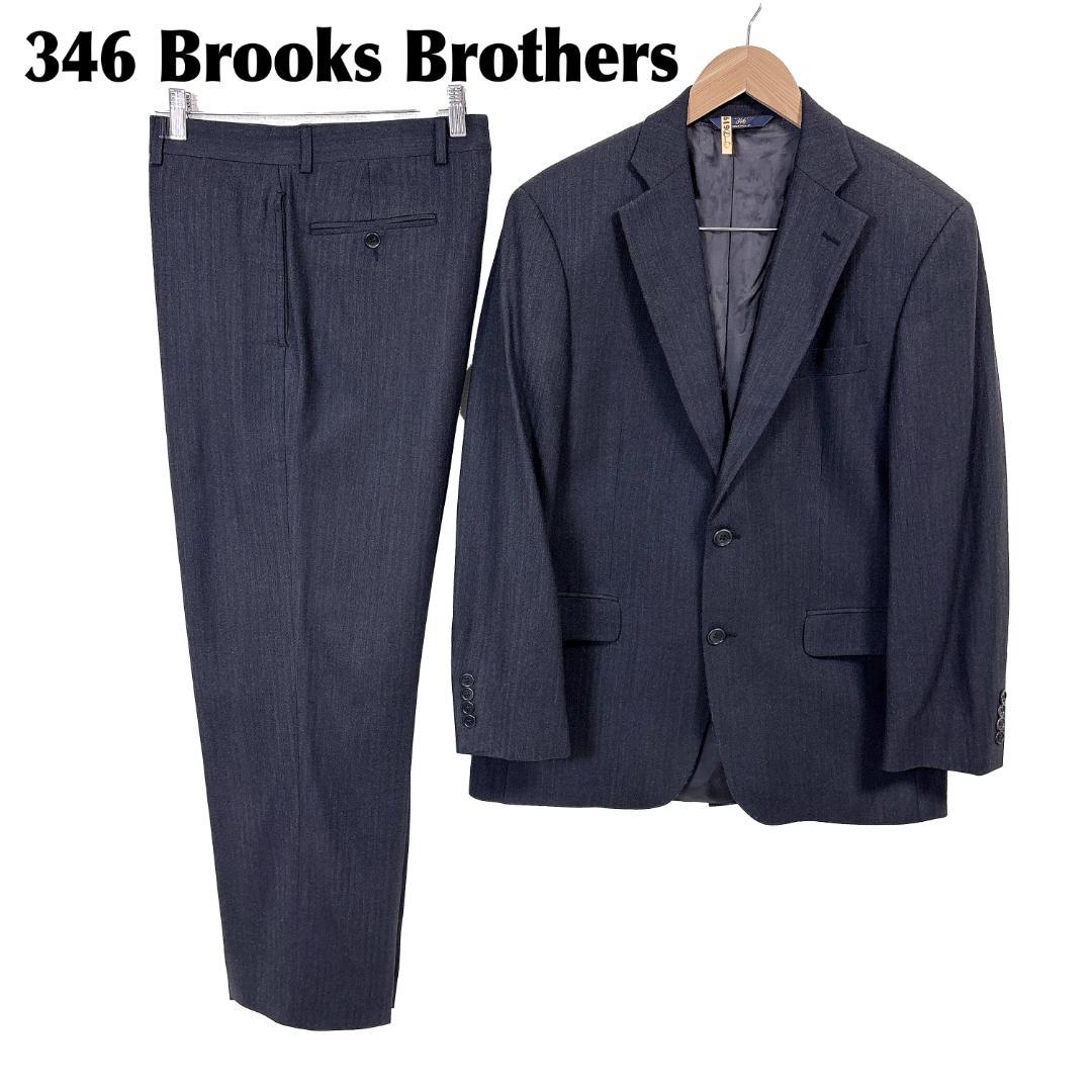 【美品】346ブルックスブラザーズ スーツセットアップ ジャケット39SH