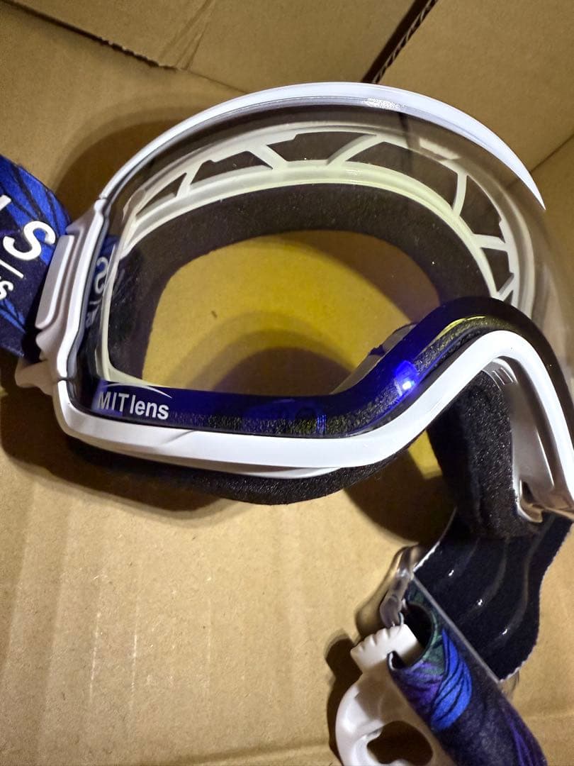 SWANS RIDGELINE 調光 ゴーグル グロスホワイト