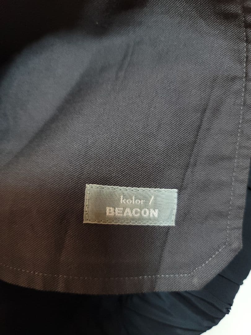 【新品未使用】kolor BEACON  /イージースラックス/グレー/サイズ3
