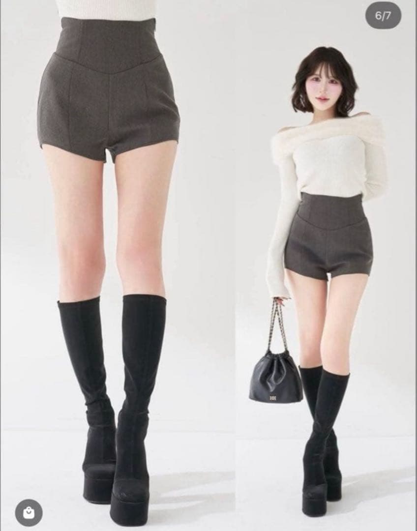 Darich 美シルエットショートパンツ Free