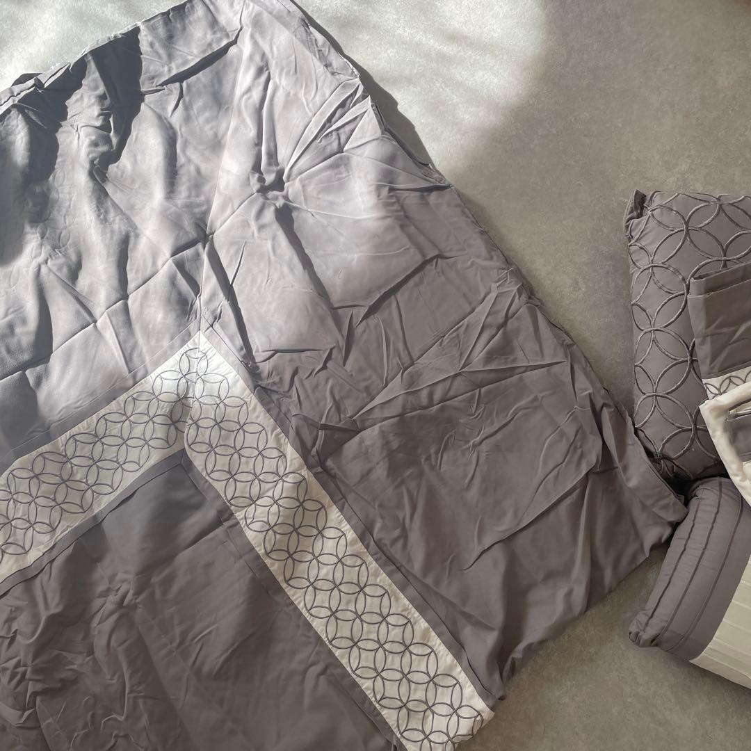 新品同様【定価3万】MADISON PARK 高級 掛け布団カバーセット