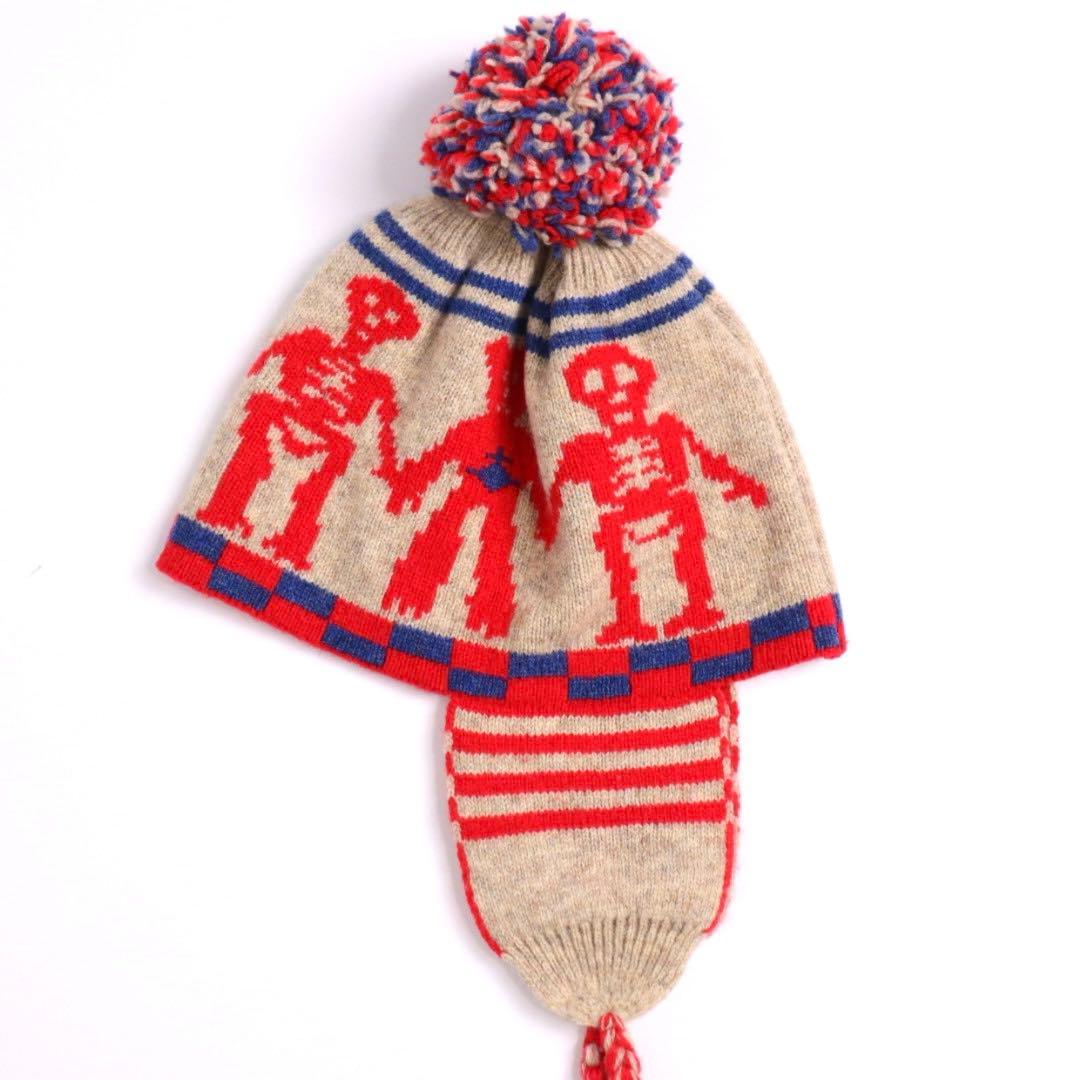 Vivienne Westwood ポンポン 耳当て フライトキャップ ビーニー