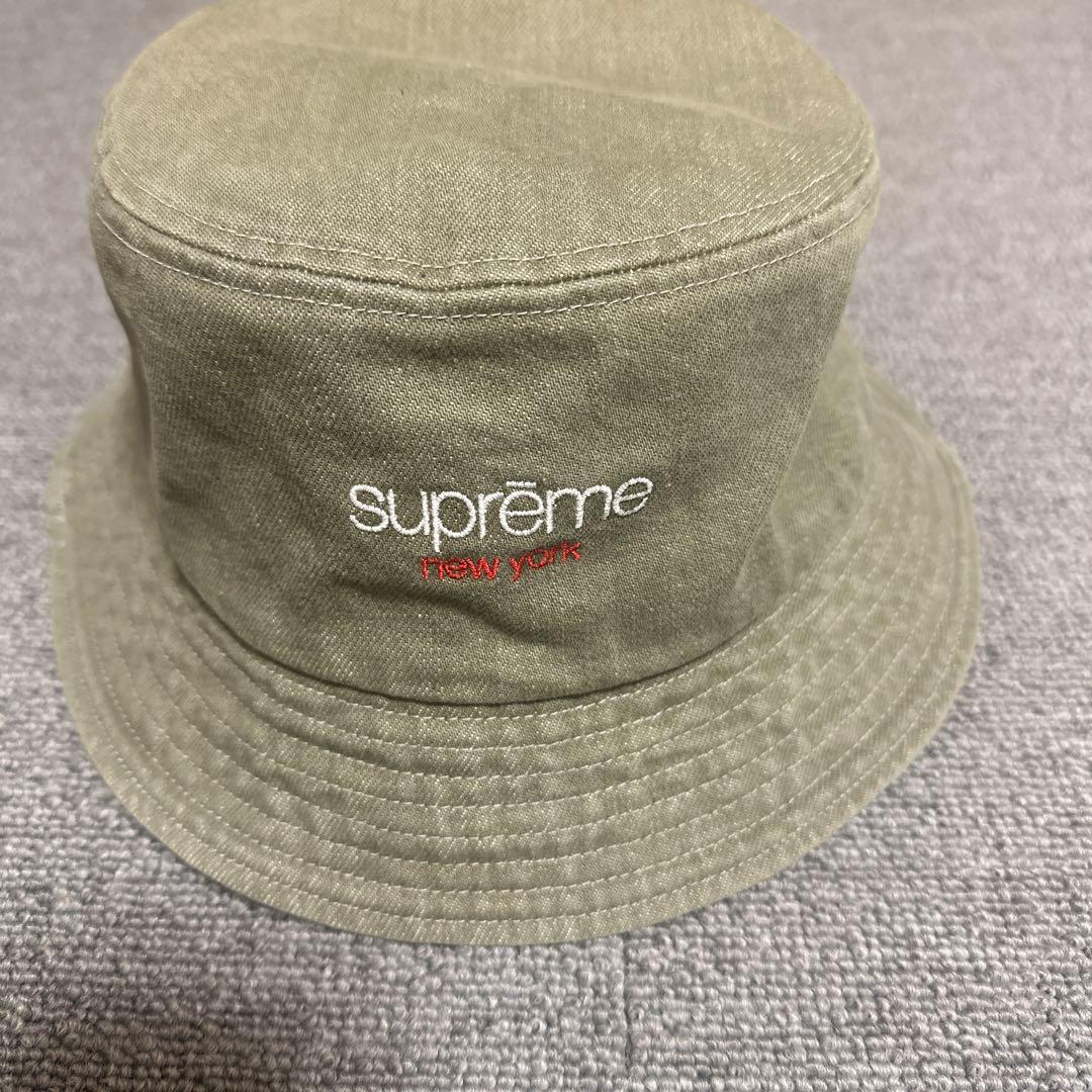 supreme バケットハット サイズM/L オリーブ