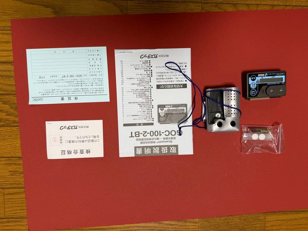 Bluetooth 装着形酸素・一酸化炭素検知警報器　GOC-100-2-BT