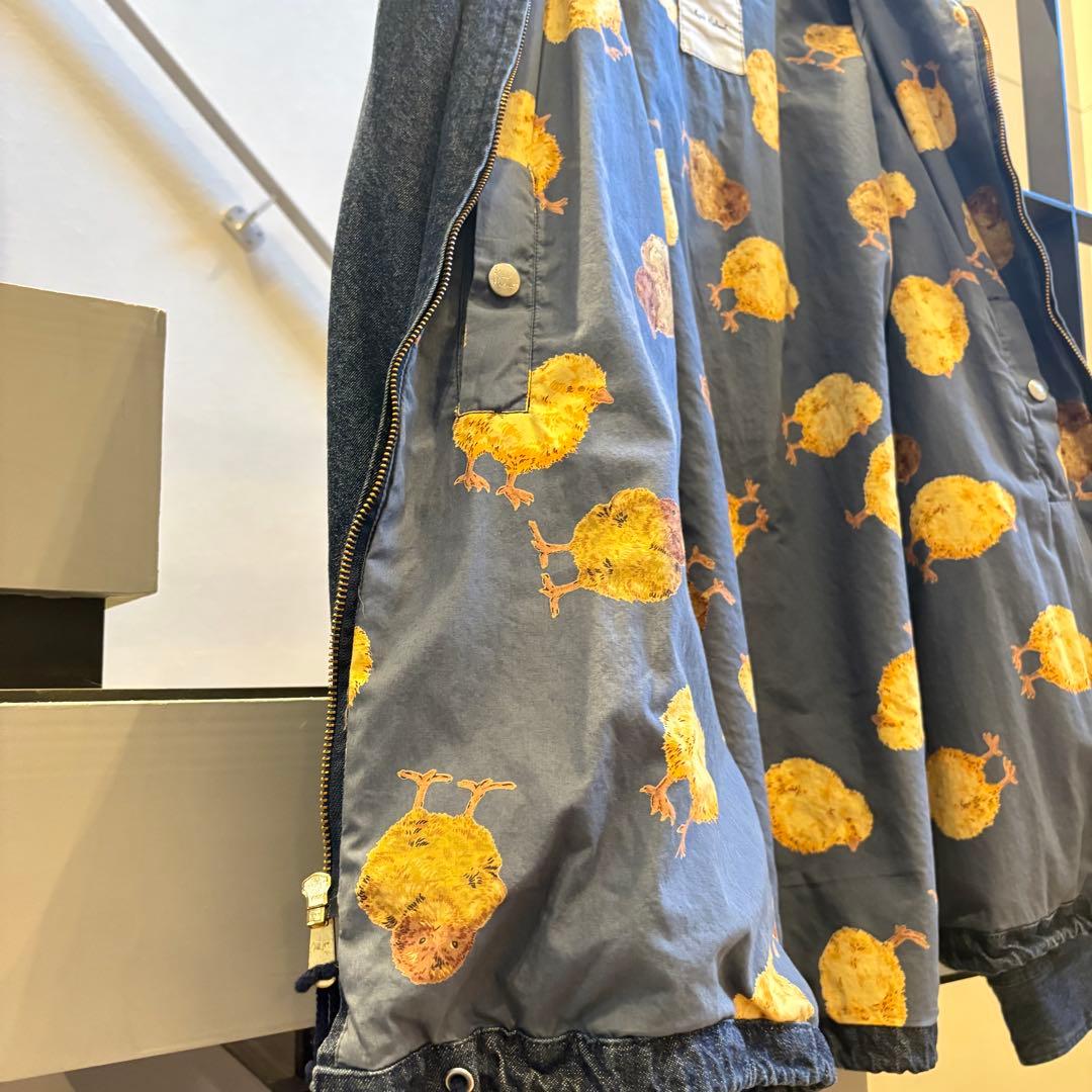 Karl Helmut デニムパーカー　ヒヨコ　ワッペン　刺繍　ピンクハウス