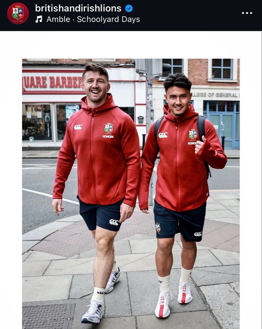 British & Irish Lions 2025 エベレスト　フーディー M