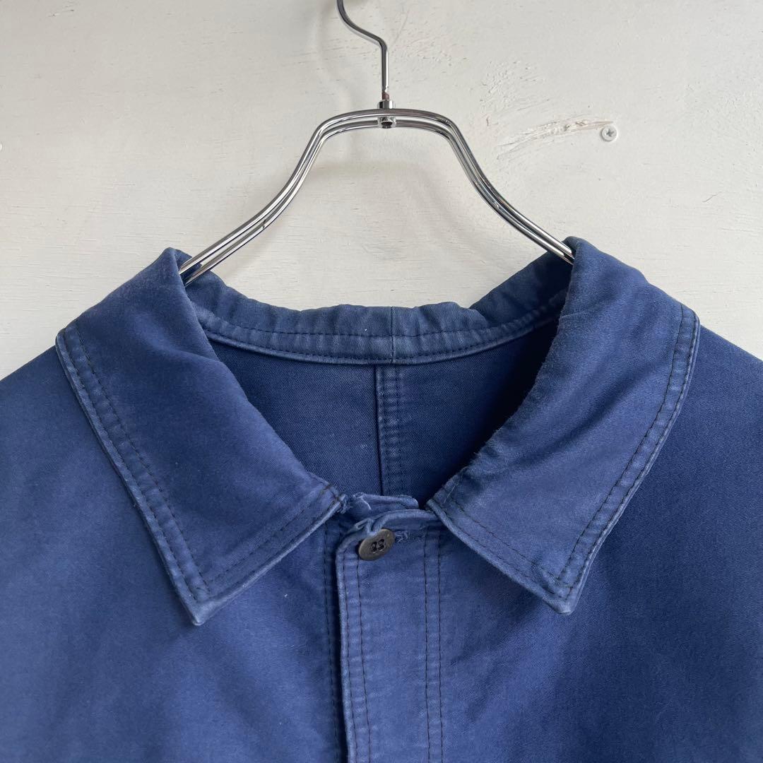 〜80s フレンチ モールスキンジャケット ヴィンテージ カバーオール ユーロ