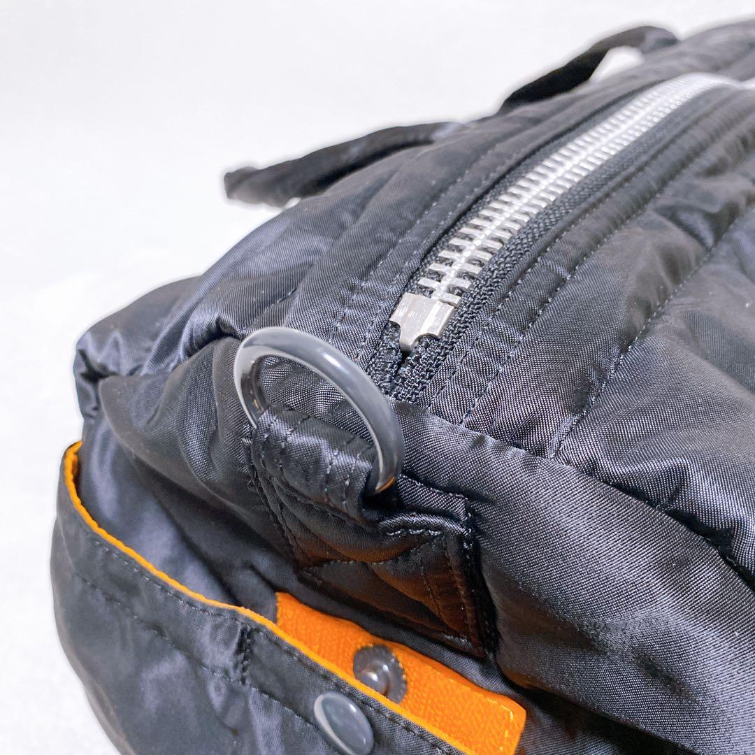 極美品 希少　PORTER タンカー 2WAYボストンバッグ　ダッフルバッグ　黒
