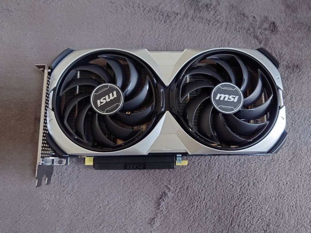 グラフィックボード・グラボ・ビデオカード GEFORCE RTX 4070SUPER MSI VENTUS2X