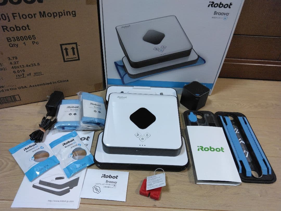 【新品電池交換済　使用1年】ブラーバ390j　B（2023年個装箱set