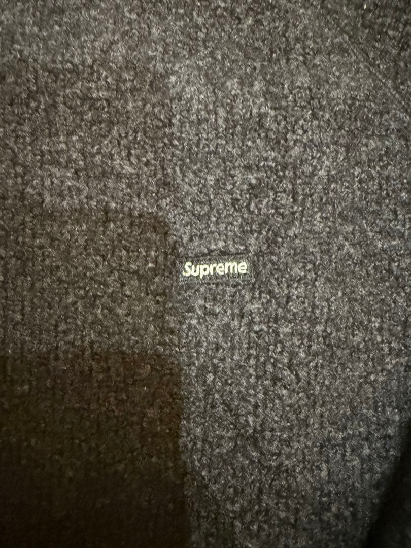 Supreme Terry Small Box Sweater ダーク