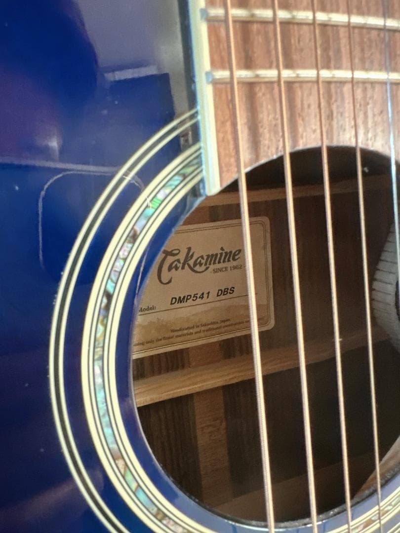 Takamine DMP541 DBS エレアコ 希少カラー ハードケース付