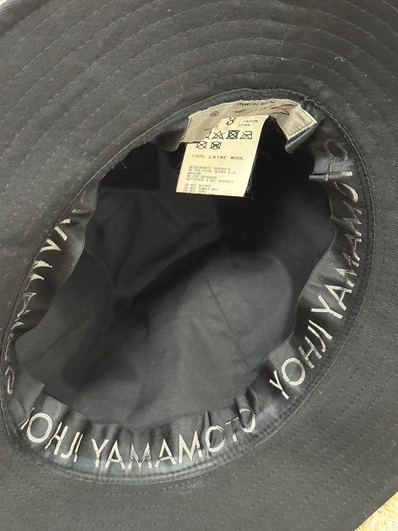 Yohji Yamamoto Pour Homme ウール フェドラハット 3