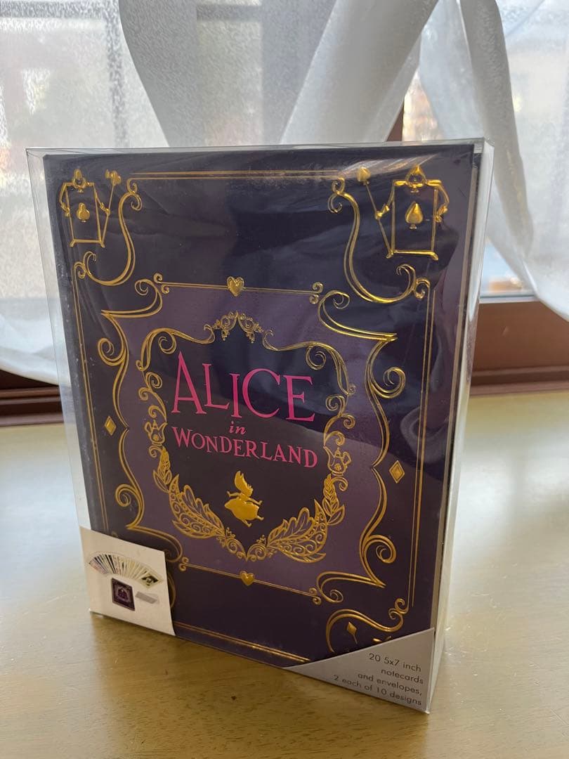 アリス・イン・ワンダーランド ノートカードセット