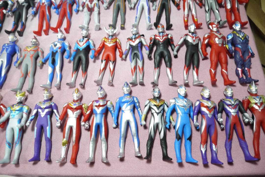 ウルトラヒーローシリーズ500　ウルトラマン　ソフビ　114体セット