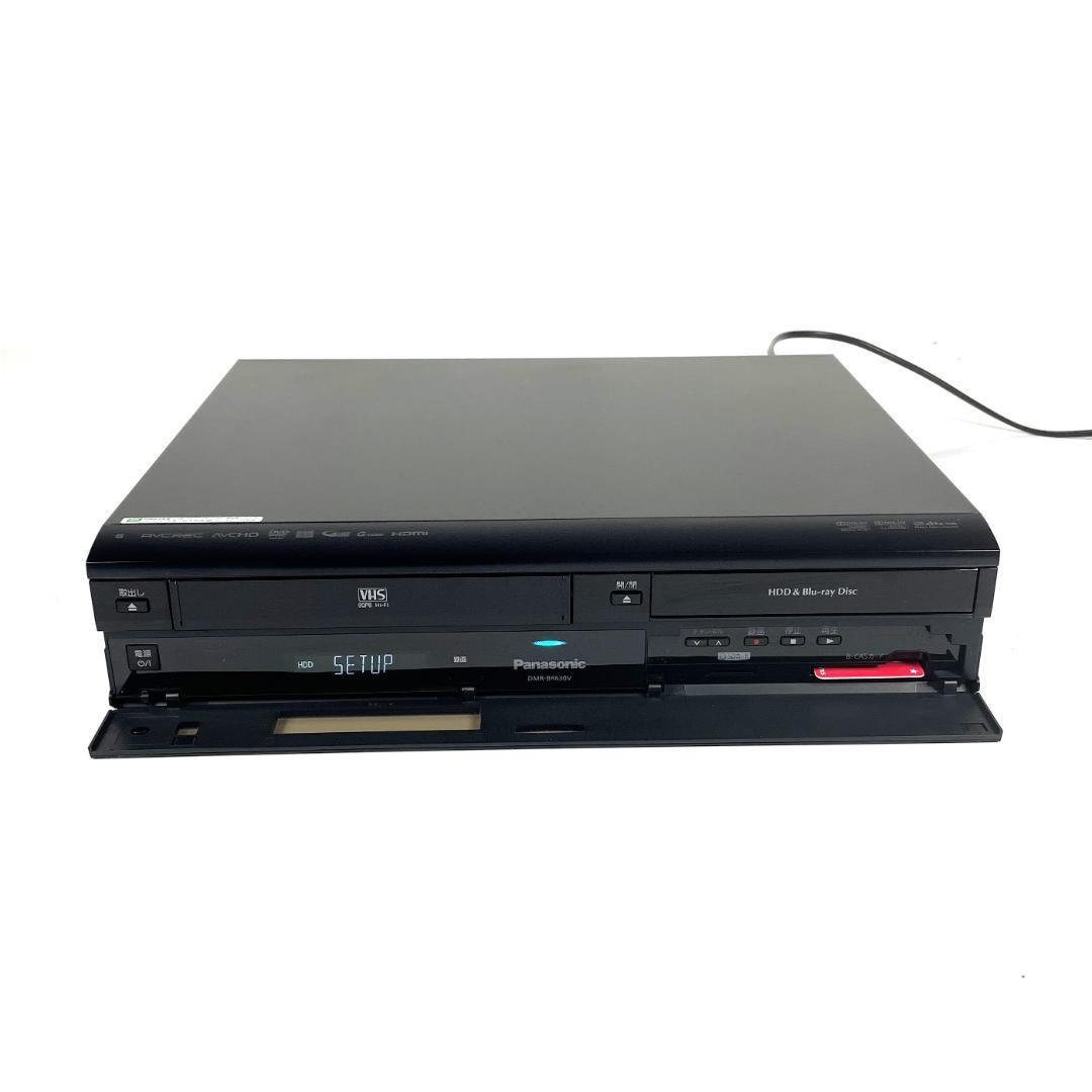 パナソニック DMR-BR630V ブルーレイレコーダー VHS一体型