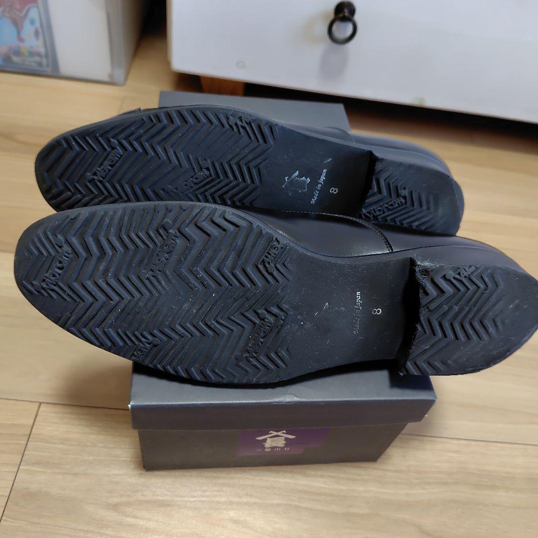 定価4.4万 三陽山長 柔二 26cm UK8ドレススニーカー