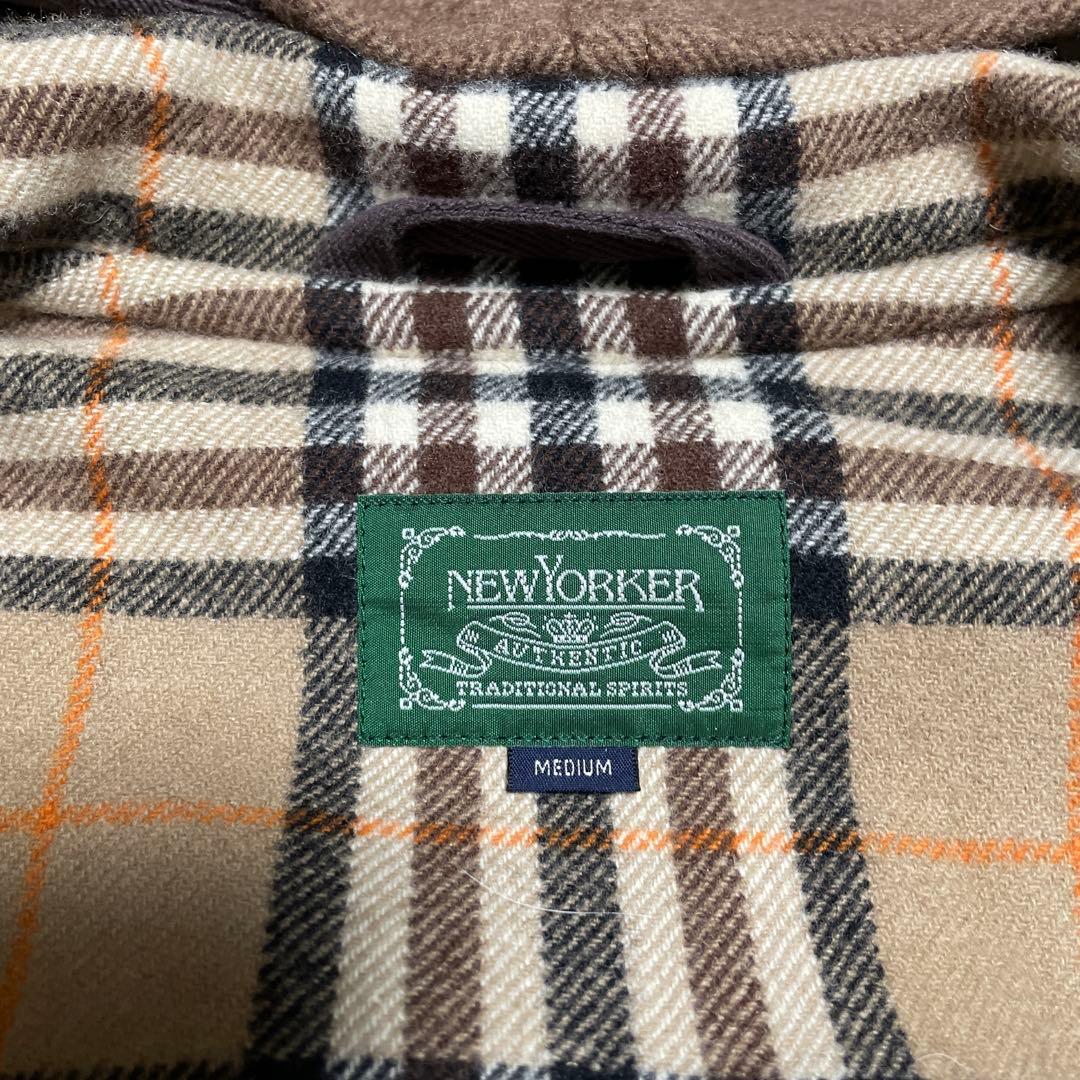 ⭐️NEW YORKER⭐️超美品✨ブラウン ウール ダッフルコート✨ほぼ未使用