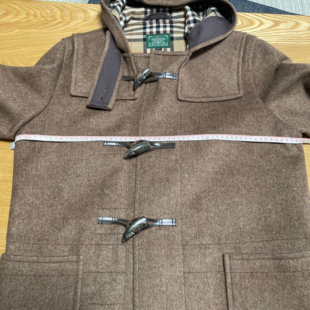⭐️NEW YORKER⭐️超美品✨ブラウン ウール ダッフルコート✨ほぼ未使用
