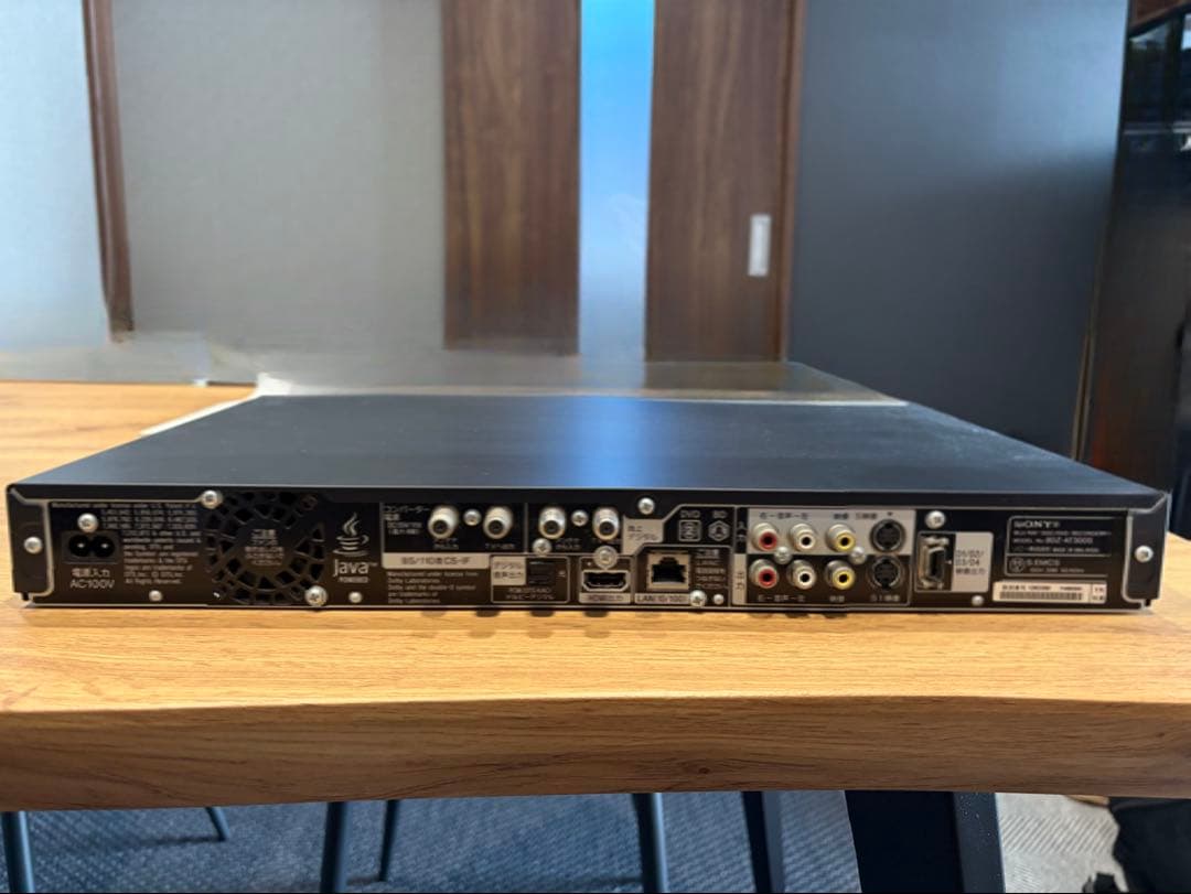 SONY ブルーレイレコーダー