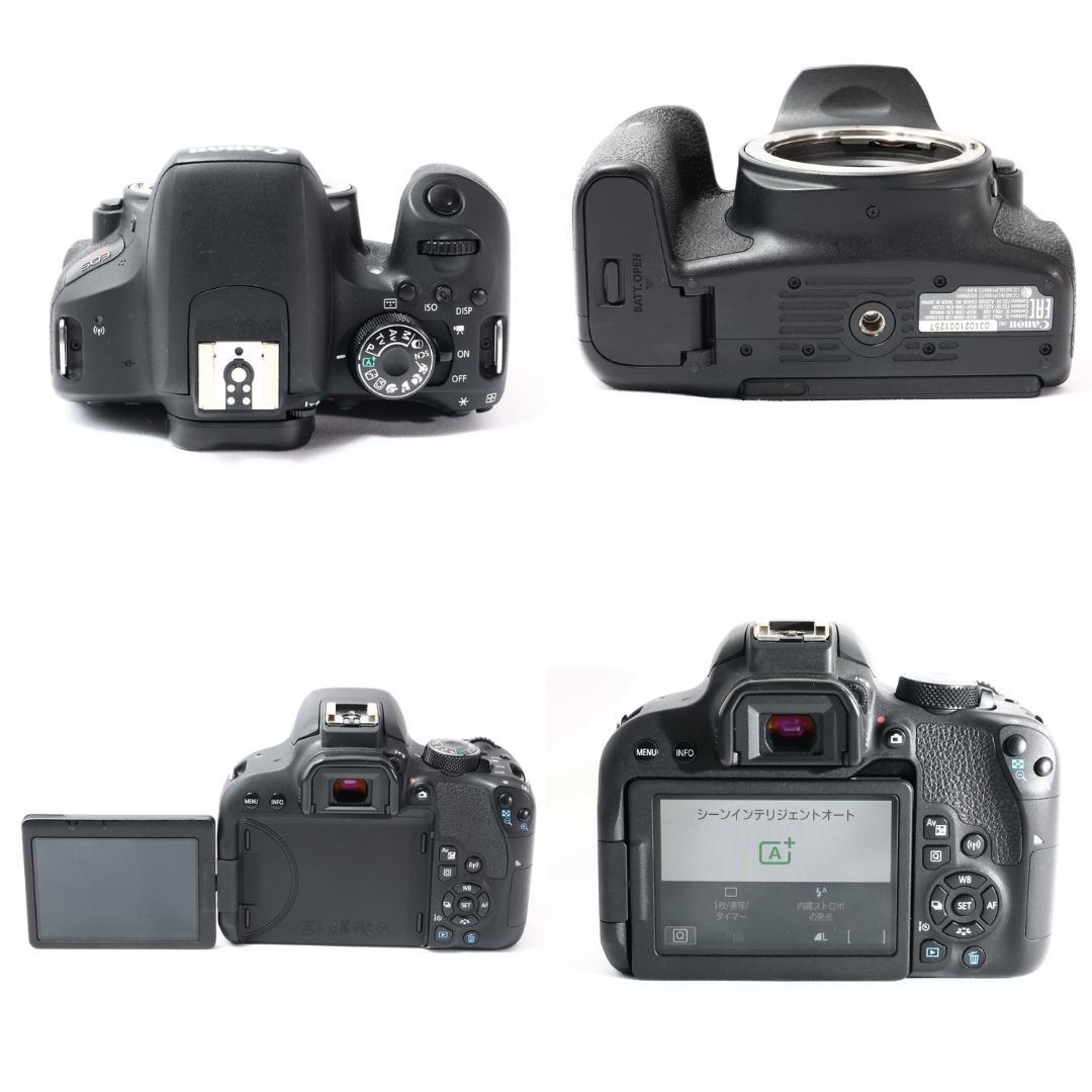 【美品】★Canon EOS kiss X9i★ダブルレンズ Wi-Fi