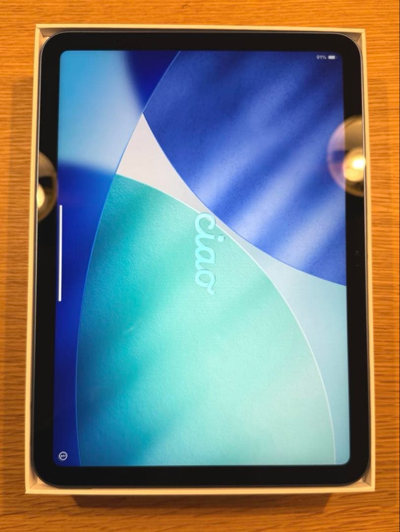 iPad 第10世代 mpq13j/a 64 GB Wi-Fi ブルー SFつき