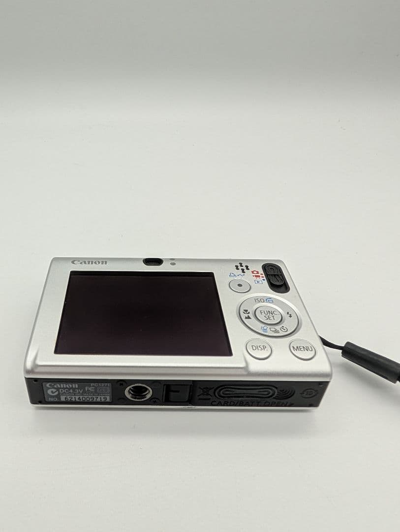 Canon IXY DIGITAL 20 IS デジカメ キャノン シルバー