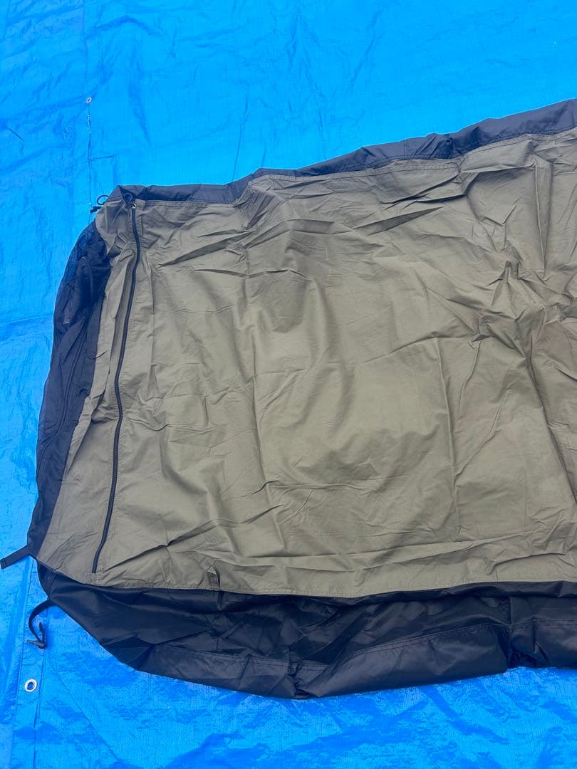 【美品】ヴァストランド VASTLAND TCパップテント ソロ 1人用 軍幕