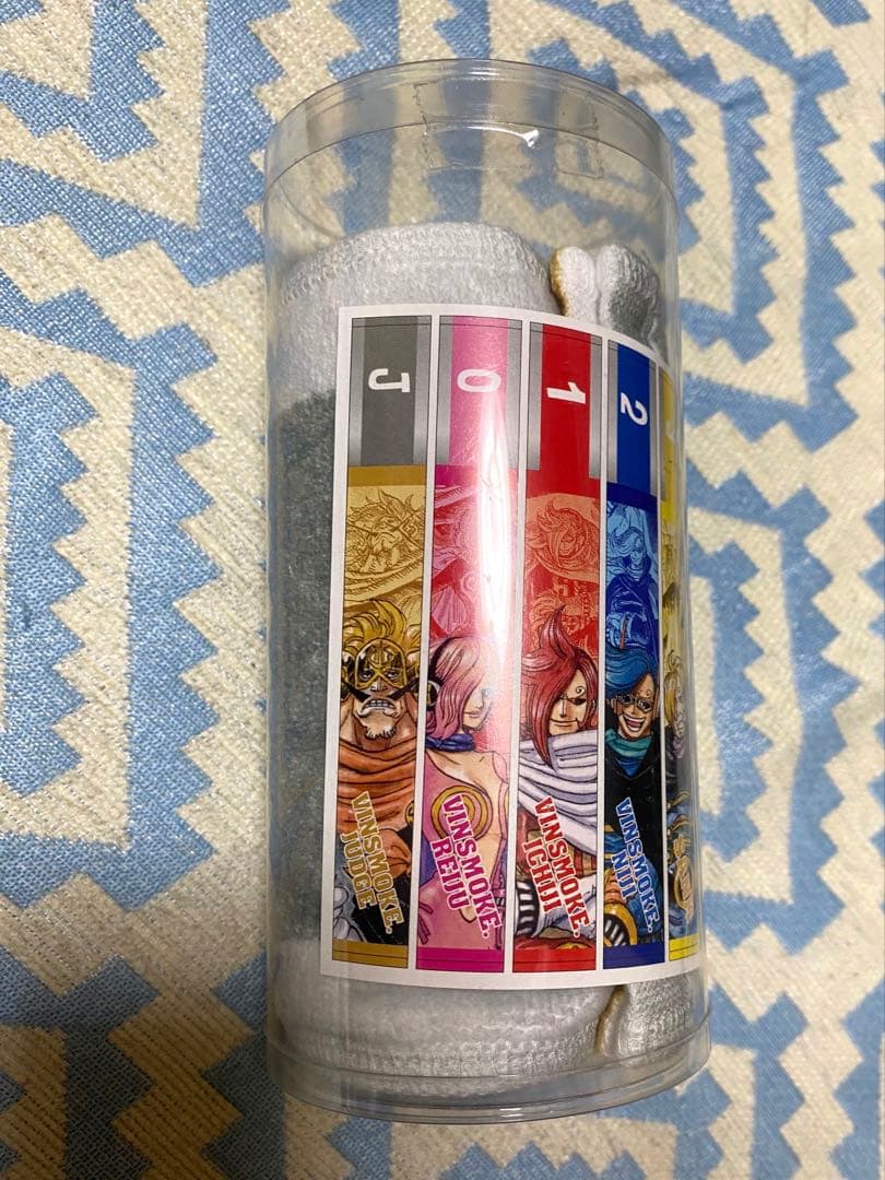 ワンピース　ジェルマ66 レイドスーツマフラータオル　ONE PIECE 原作絵