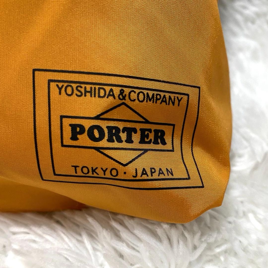 【美品】ポーター バガー GMS エコバッグ カーキ 現行 折り畳み 大容量