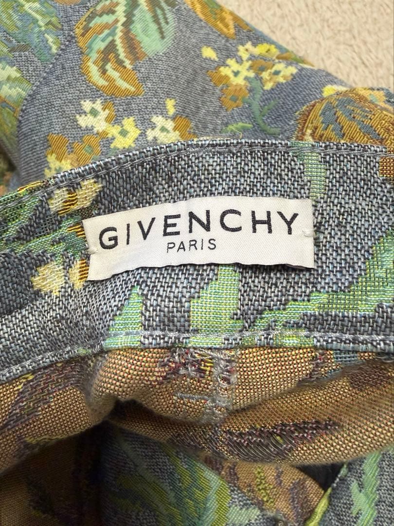 givenchy花柄カーゴパンツ　美品