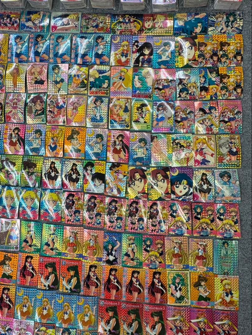 セーラームーン　アマダ　カードダス　DX両面ブロマイド　まとめ売り　約2000枚