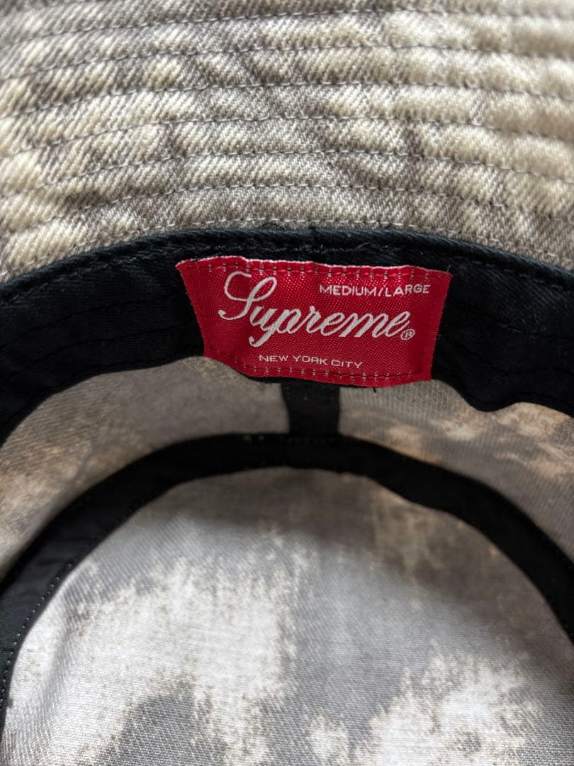 25ss Supreme Denim Crusher Bleached バケハ