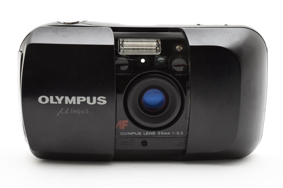 Olympus μ mju 1 AF Black Film Camera