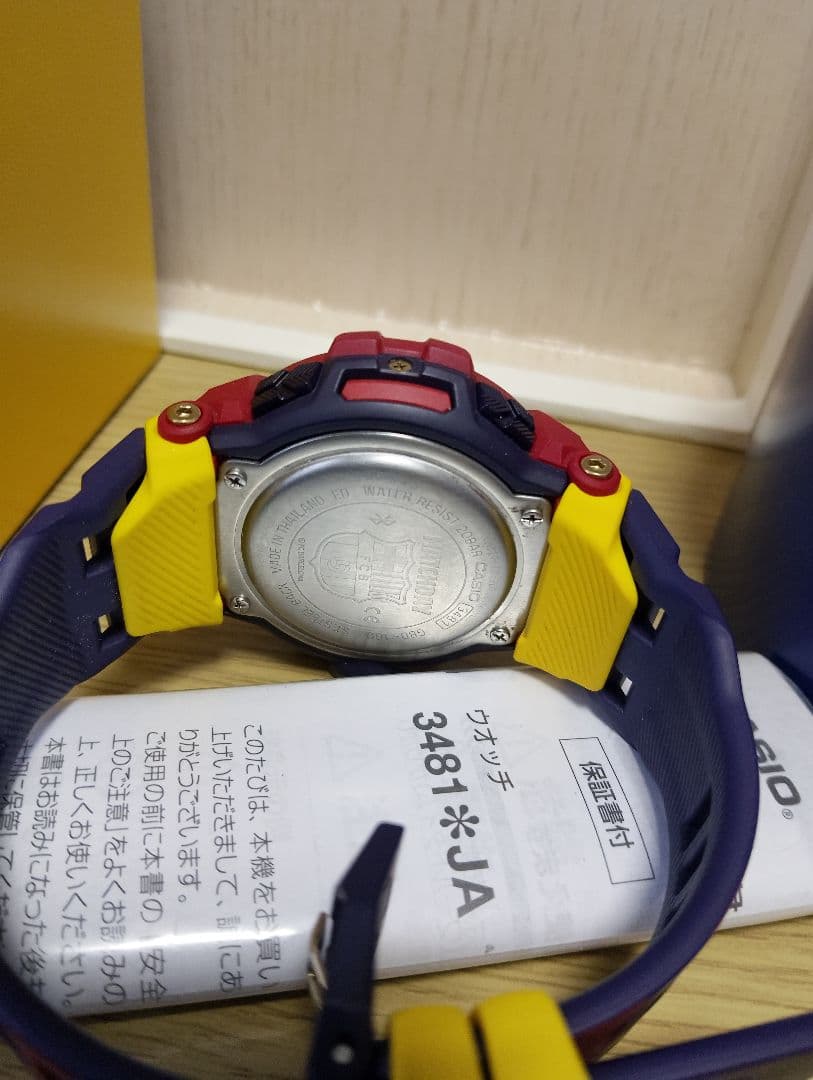 G-SHOCK GBD-100BAR-4JR MATCHDAY バルセロナ 美品