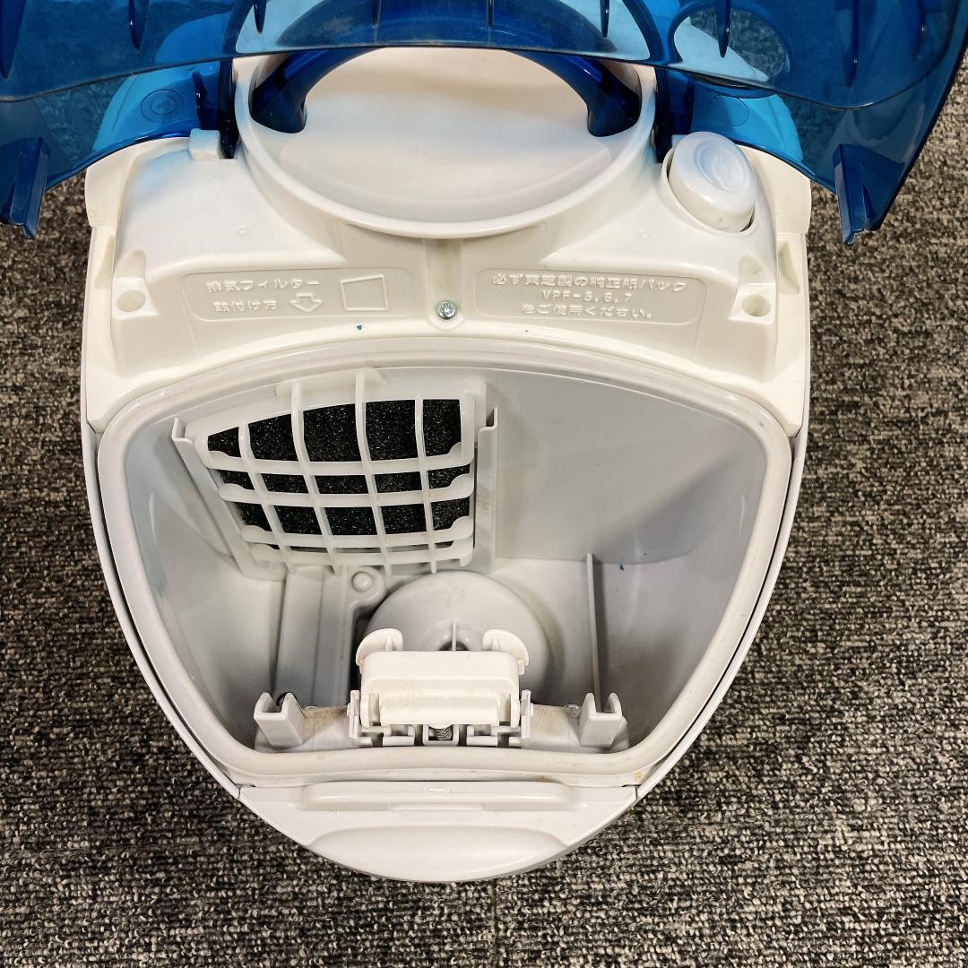 【良品】TOSHIBA 紙パック　掃除機 VC-PC6A(L) 2017年製