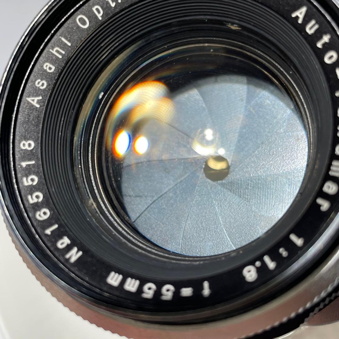 PENTAX auto takumar 55mm f1.8 ゼブラ m42