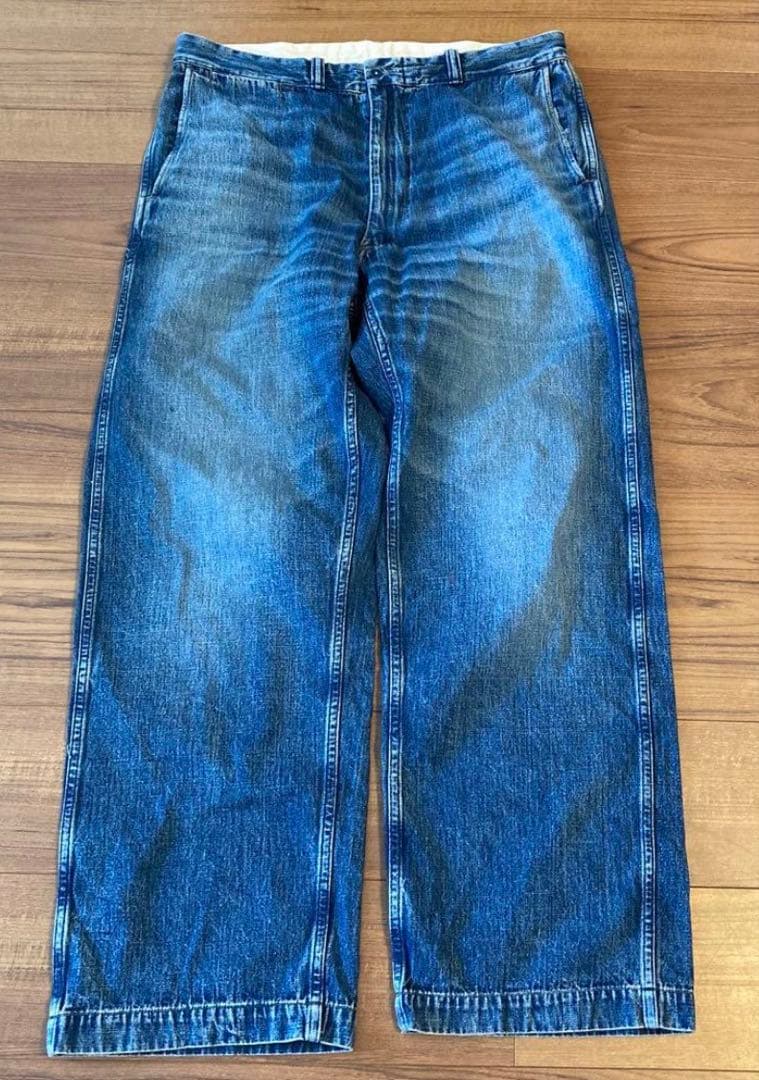 WAREHOUSE LOT1209 USN デニムパンツusedWASH w34