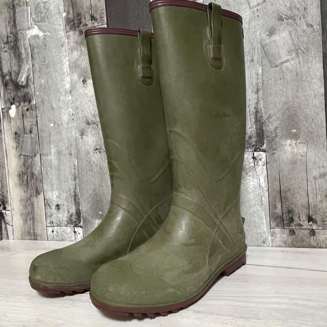 外箱付 スノーピーク NOASOBI ラバーニーブーツ レインブーツ LL 長靴