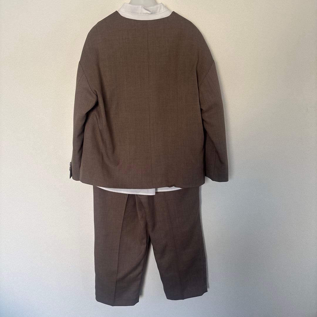 【新品】waltz by BEAMS DESIGN ノーカラー スーツ 130