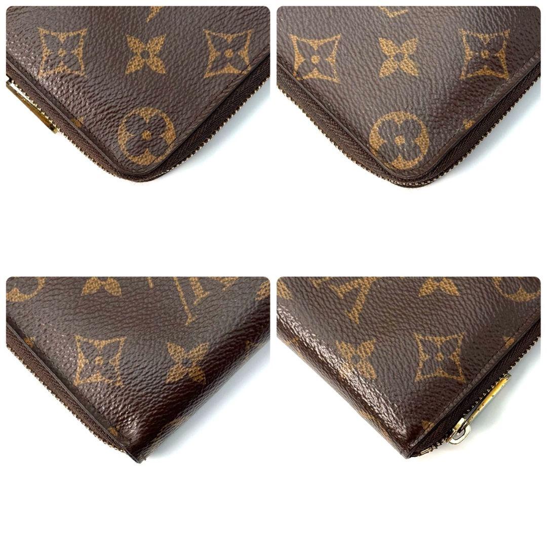 良品 ルイヴィトン モノグラム ジッピーパース 財布 小銭 ラウンドジップ