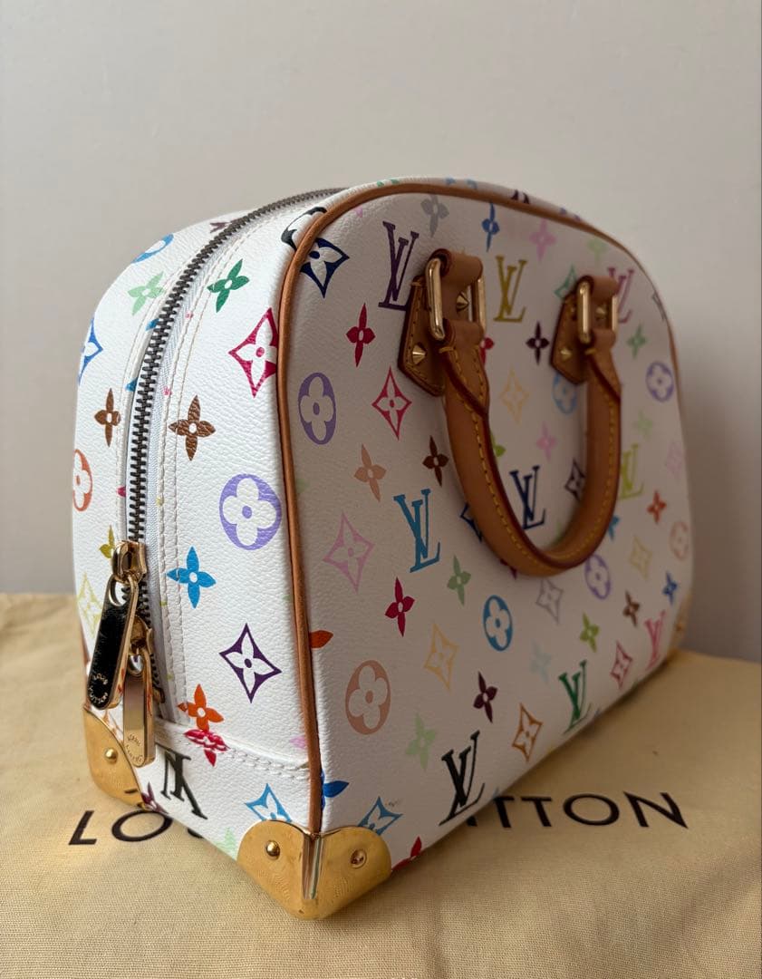 ルイ•ヴィトン　トゥルーヴィルモノグラムマルチカラーハンドバッグ