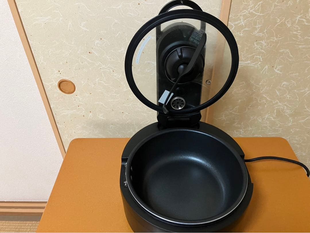 AX-C1B スマートオートクッカー ブラック 自動電機調理鍋 簡単調理